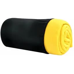 Плед Bergamo Warm флісовий з чохлом 180х150 см жовтий (202311pl-05)