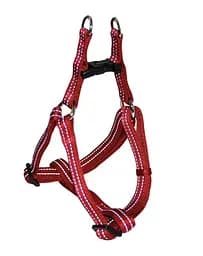 Світловідбиваюча шлея Croci Soft Reflective, 50-65х2 см, бордовий (C5179747)