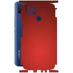 Захисна плівка StatusSKIN для Realme V3 5G Корпус Вініл червона, матова