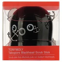 Скраб для обличчя Tony Moly Takopore Blackhead Scrub Stick, 10 г - мініатюра 4