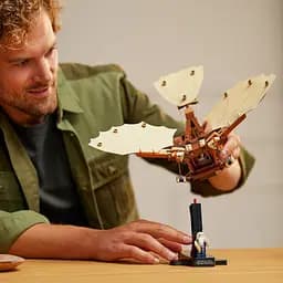 Конструктор LEGO Icons Літальний апарат Леонардо да Вінчі 493 деталей (10363) - мініатюра 8