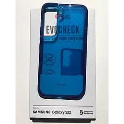 Оригінальний протиударний чохол Tech21 Evo Check для Samsung Galaxy S22 (6.1") Blue (T21-9408) - мініатюра 3