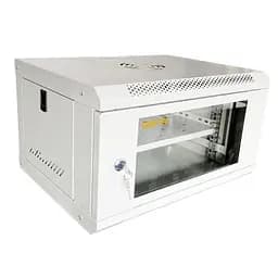 Шафа настінна GEAR 6U 19 600x600x300 мм, + Полиця 19, grey (GWMSN-6U-600-600G) - мініатюра 2