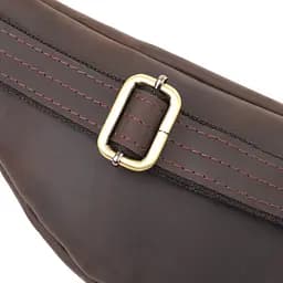 Чоловіча стильна бананка з натуральної vintage шкіри SHVIGEL 29х11х4,5 см sum0027449 - мініатюра 15