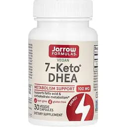 Дегидроэпиандростерон Jarrow Formulas 7-Keto DHEA 100 мг 30 капсул