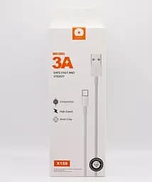 Кабель WUW X158 Micro USB 3A Білий - мініатюра 2