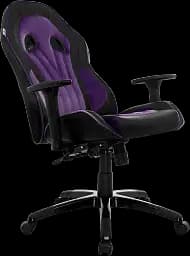 Геймерське крісло GT Racer чорне з фіолетовим (X-2645 Black/Violet) - мініатюра 5