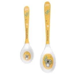 Набір ложечок з меламіну Canpol babies Exotic Animals 2 шт. жовтий (4/530_yel)