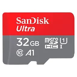 Карта пам'яті SanDisk 32GB microSD class 10 UHS-I Ultra (SDSQUA4-032G-GN6MA) - мініатюра 2