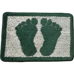 Килимок для ванної Vezzer Lux 40x60 см темно-зелений (VZL0709)