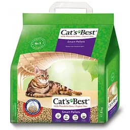 Наповнювач туалету для котів Rettenmaier Cats Best Smart Pellets 10 л древесний (JRS300088) - мініатюра 2