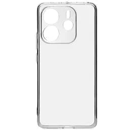 TPU чехол Epic Transparent 1,5mm Full Camera для Xiaomi Redmi Note 14 4G (Europe version)
