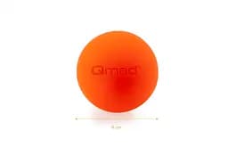 Масажний м'яч Lacrosse Ball помаранчевий Ø 6 см Qmed fit0025167 - мініатюра 2