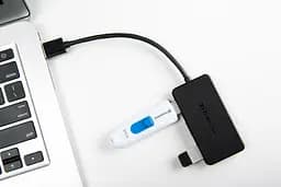 Разветвитель-хаб USB 3.0 Transcend TS-HUB2K HUB 4 ports - мініатюра 2