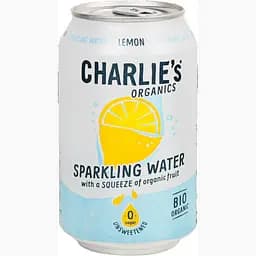 Вода минеральная Charlie's с соком лимона газированная ж/б 0.33 л (863548)