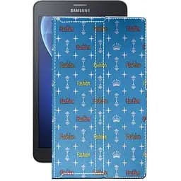 Чохол StatusCASE з екошкіри для планшету Samsung Galaxy Tab A 7.0 2016 (T280\T285) Фешн блакитний