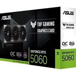 Відеокарта Asus GeForce RTX5060 8Gb TUF GAMING OC (TUF-RTX5060-O8G-GAMING) - мініатюра 8