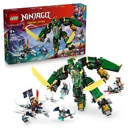 Конструктор LEGO Ninjago Реактивний робот Ллойда 1112 деталей (71845) - мініатюра 4