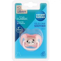 Пустушка силіконова кругла Canpol babies Exotic Animals 18+ місяців в асортименті (34/935_ua) - мініатюра 7