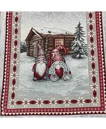 Доріжка на стіл Прованс Snowfall, 100х35 см, білий (23402)