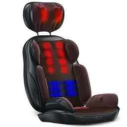 Масажна накидка Shuo для спини та шиї (роликовий масаж, вібрація, підігрів)