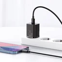 МЗП Baseus Super Si Quick Charger 1C 20W EU Black - мініатюра 4