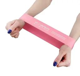 Гумка для фітнесу Power System PS-4061 Flex Loop Light Pink опір 12 кг (PS_4061_Pink) - мініатюра 2
