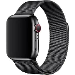 Ремінець DK CDK для Apple Watch 44mm (Series 4 / 5 / 6 / SE1 / SE2) Метал Milanese Loop (05527) (black)