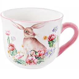 Бульйонниця Lefard Кролик 480 мл білий з рожевим (858-0104)