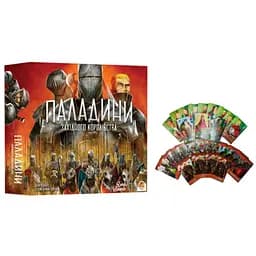 Настольная игра Lords of Boards Паладины Западного Королевства + набор промо карт (укр.) (LOB2115UA+1)