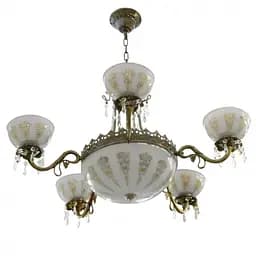 Люстра підвісна Brille класична E27 60W G (BKL-450S/7)