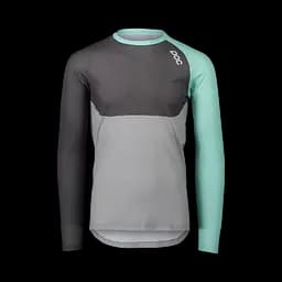 Велоджерсі POC MTB Pure LS Jersey S Сірий-Блакитний - мініатюра 5