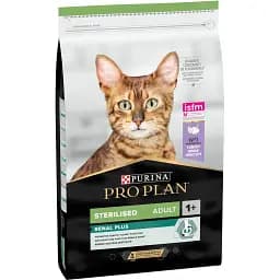 Сухой корм для стерилизованных кошек Purina Pro Plan Sterilised Adult 1+ Renal Plus с индейкой 10 кг (12434168)