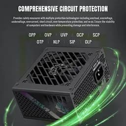 Блок живлення GameMax GS 750G V25 750W SFX 80+ Gold (GS 750G V25) - мініатюра 7