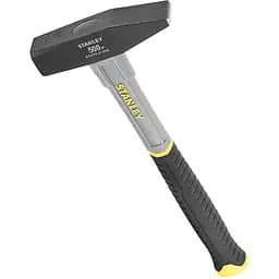Молоток слюсарний Stanley Fiberglass DIN, зі скловолоконною прогумованою ручкою, m=300 г DW (STHT0-51907)