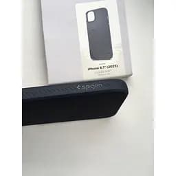 Чохол для iPhone 15 Spigen Liquid Air Navy Blue ACS06791 протиударний - мініатюра 2