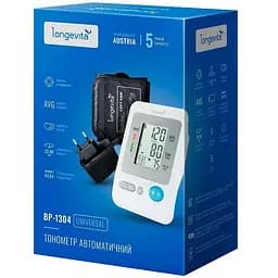 Тонометр Longevita BP-1304 з адаптером автоматичний на плече