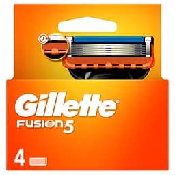 Змінні картриджі для гоління Gillette Fusion5, 4 шт