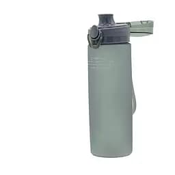Пляшка для води KXN-1157 Casno KXN-1157_Grey 650 мл, сірий - мініатюра 2