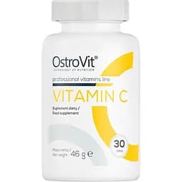 Вітамін С OstroVit Vitamin C 30 таблеток