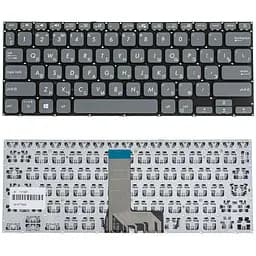 Клавіатура для ноутбука ASUS (X409 series) rus, gray, без фрейма