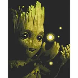 Картина по номерам "Малыш Грут в восторге" Art Craft 16002-AC 40х50 см