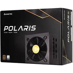 БЖ 550W Chieftec POLARIS PPS-550FC, 120 mm, 80+ GOLD, Cable management, retail (PPS-550FC)