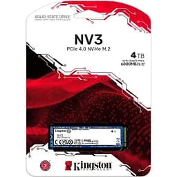 SSD накопичувач Kingston NV3 4 TB (SNV3S/4000G) - мініатюра 4