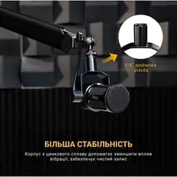 Мікрофон Fifine (Tank1) XLR Black (Tank1) - мініатюра 8
