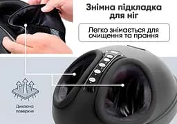 Лімфодренажний масажер для ніг EasyFit (EF-2300) - мініатюра 4