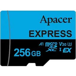 Карта пам'яті Apacer microSDXC 256GB (AP256GMCEXG3X17-RA)
