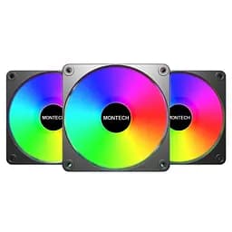 Комплект вентиляторів MONTECH GF120R V2 120MM ARGB PWM 3 Pack (B)