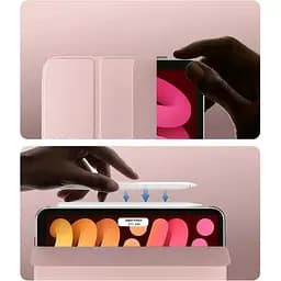 Чохол-книжка BeCover Tri Fold Hard для Apple iPad Mini 7 2024 Rose Gold (712456) - мініатюра 3