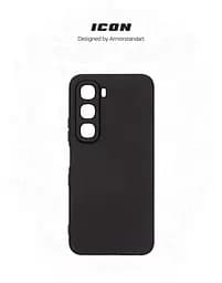 Чехол ArmorStandart ICON для Infinix Hot 60 5G Camera cover Black (ARM87252) - мініатюра 3